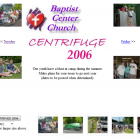 View "Baptist Center Church (BCC) website image slideshow screenshot"