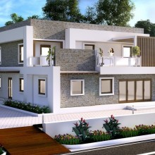 View "3D architectural exterior rendering"