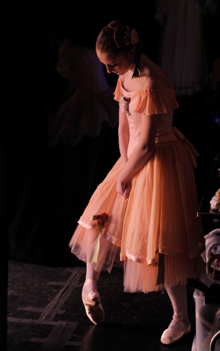 Backstage Ballerina