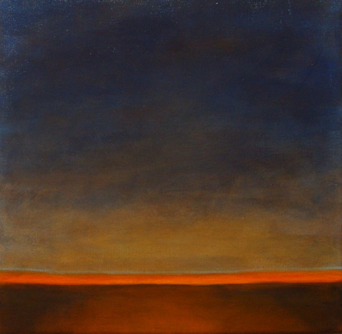 the early hours no 1, acrylic on canvas, 12x12 inches, 2012