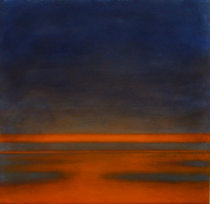 the early hours no. 2,  acrylic on canvas,  12x12 inches,  2012