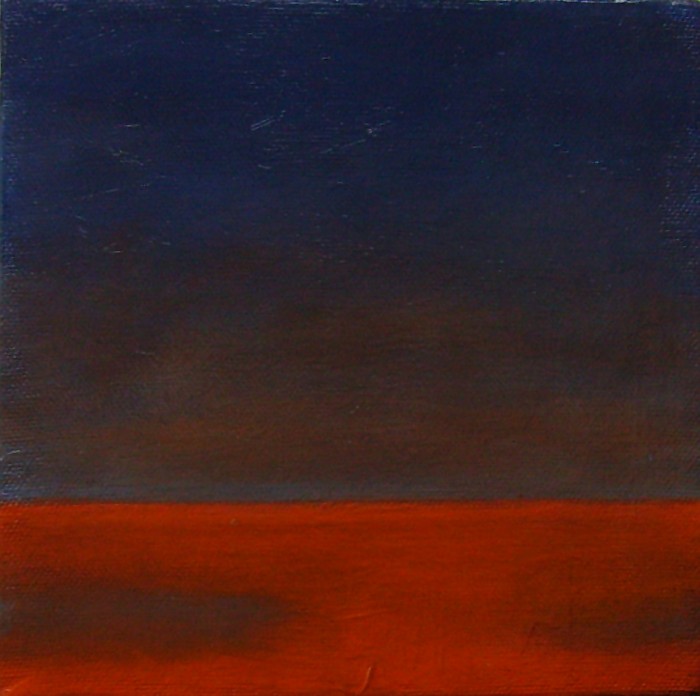 twp # 9 early hours,  acrylic on canvas,  6x6 inches,  2012
